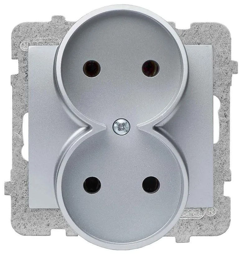 Dvojitá zásuvka GP-2D/M.SR Sigma  B/U