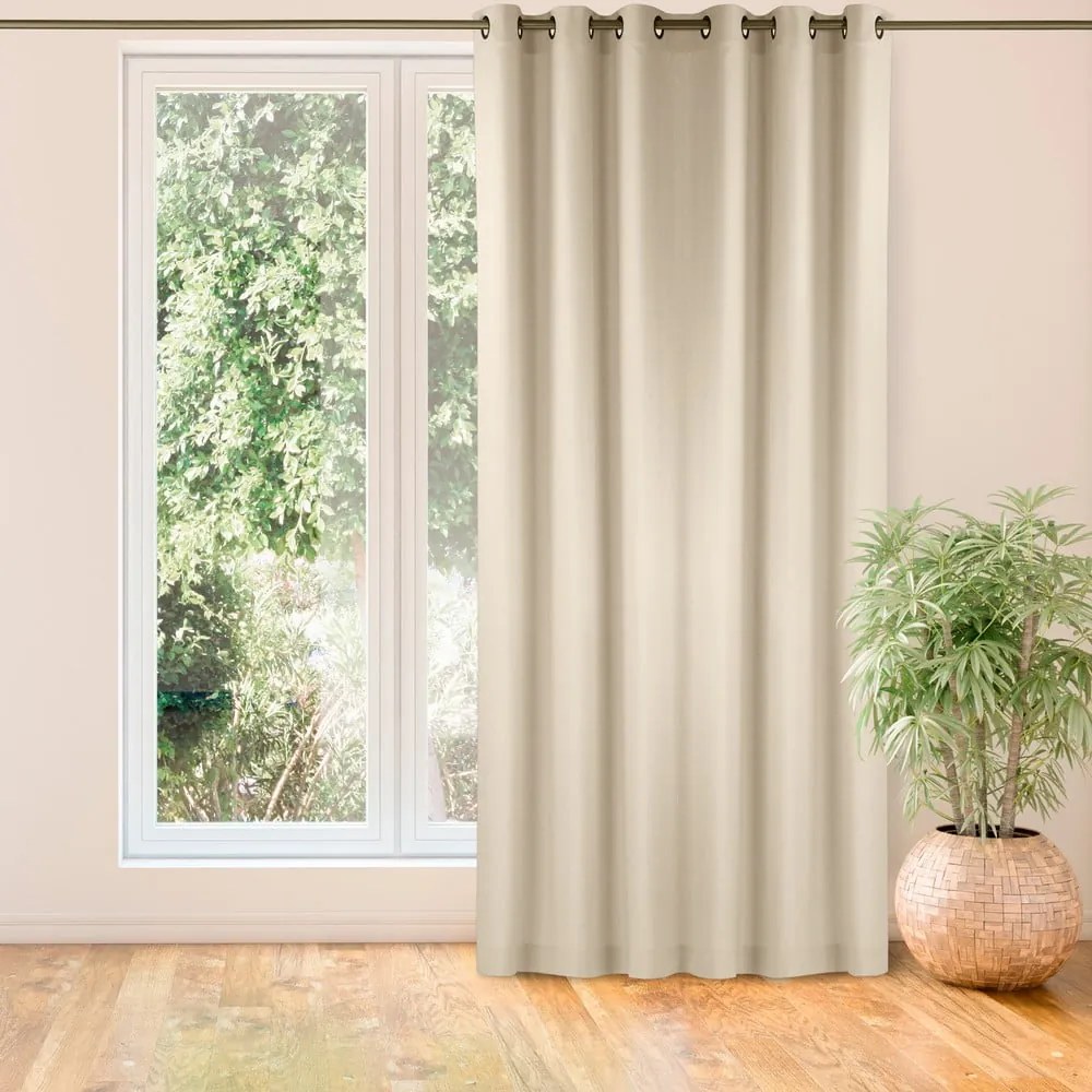 Krémový záves 220x300 cm Carmena - Homede