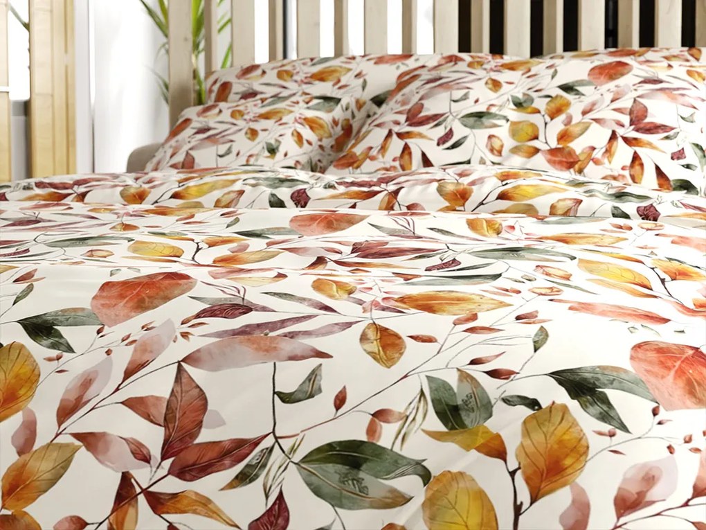 Obliečky z mikrovlákna AUTUMN LEAVES farebné Rozmer obliečky: 70 x 90 cm | 140 x 220 cm