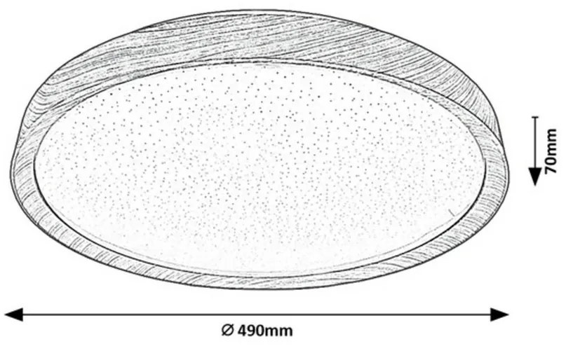 Rabalux 3500 stropné LED svietidlo