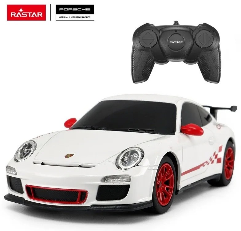 Diaľkovo ovládané auto Porsche 911 GT3 RS R/C, mierka 1:24