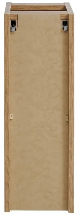 Koupelnová sestava Nova White s deskou a umyvadly 140 cm bílá/dub evoke