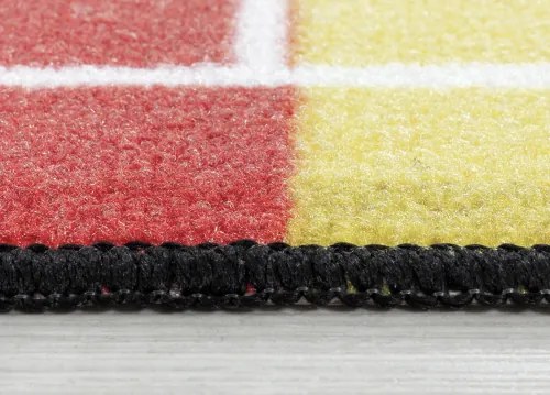 Koberce Breno Kusový koberec PLAY 2912 Red, viacfarebná,160 x 230 cm