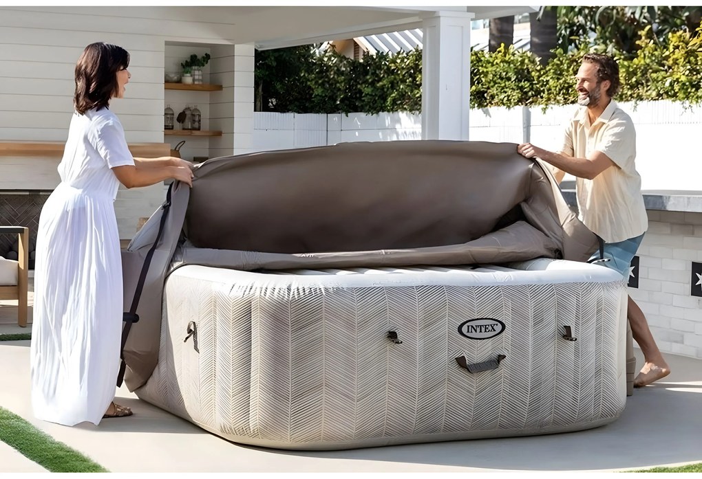 INTEX Nafukovacia vírivka štvorcová pre 4 osoby - INTEX 28446