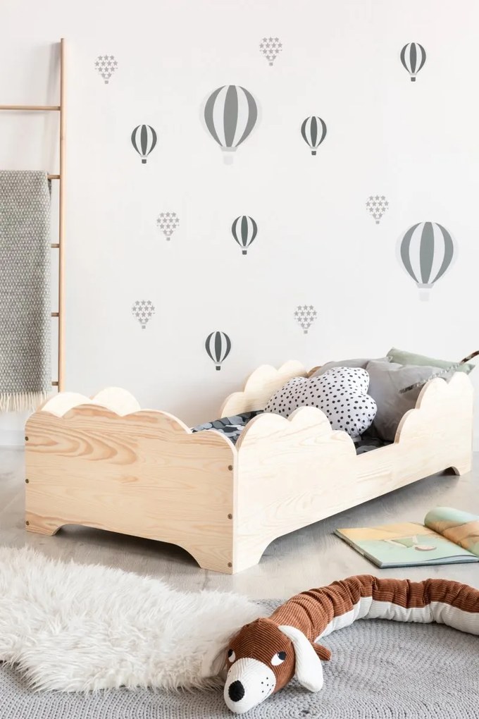 Detská posteľ z masívu BOX model 10 - 160x80 cm