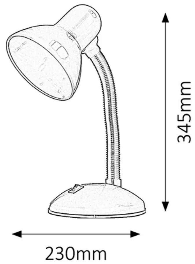 Rabalux 4169 stolná lampa Dylan