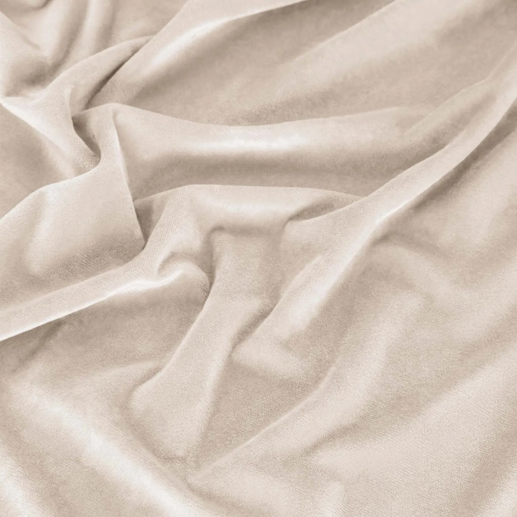 Velúrový obrus SOFT béžový Rozmer: 40x180 cm