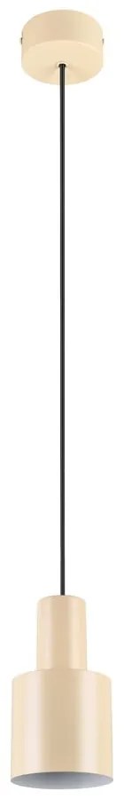 Žlté závesné svietidlo s kovovým tienidlom ø 12 cm Agudo – Trio