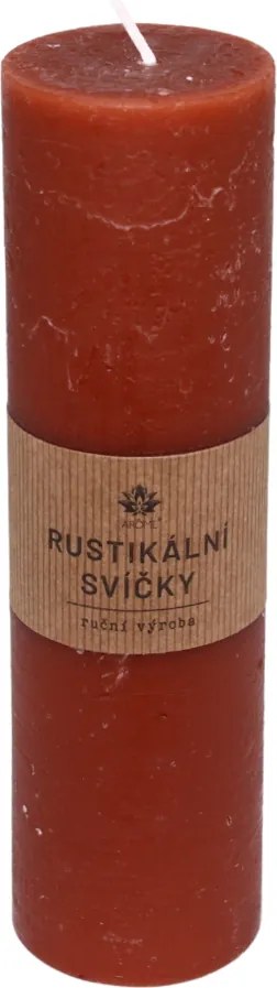 ARÔME Rustikálna sviečka, hnedá