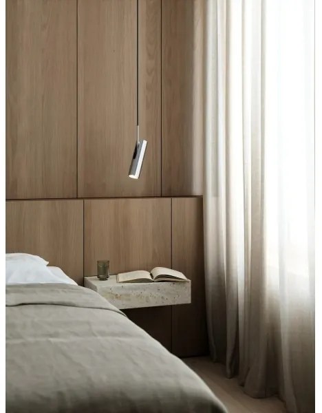 Nordlux - Závesné svietidlo MIB 1xGU10/20W/230V lesklý chróm