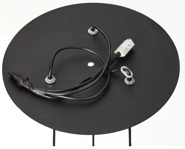 Jupiter 2016 - Luster na lanku ALAS 3xGU10/10W/230V zlatá/čierna