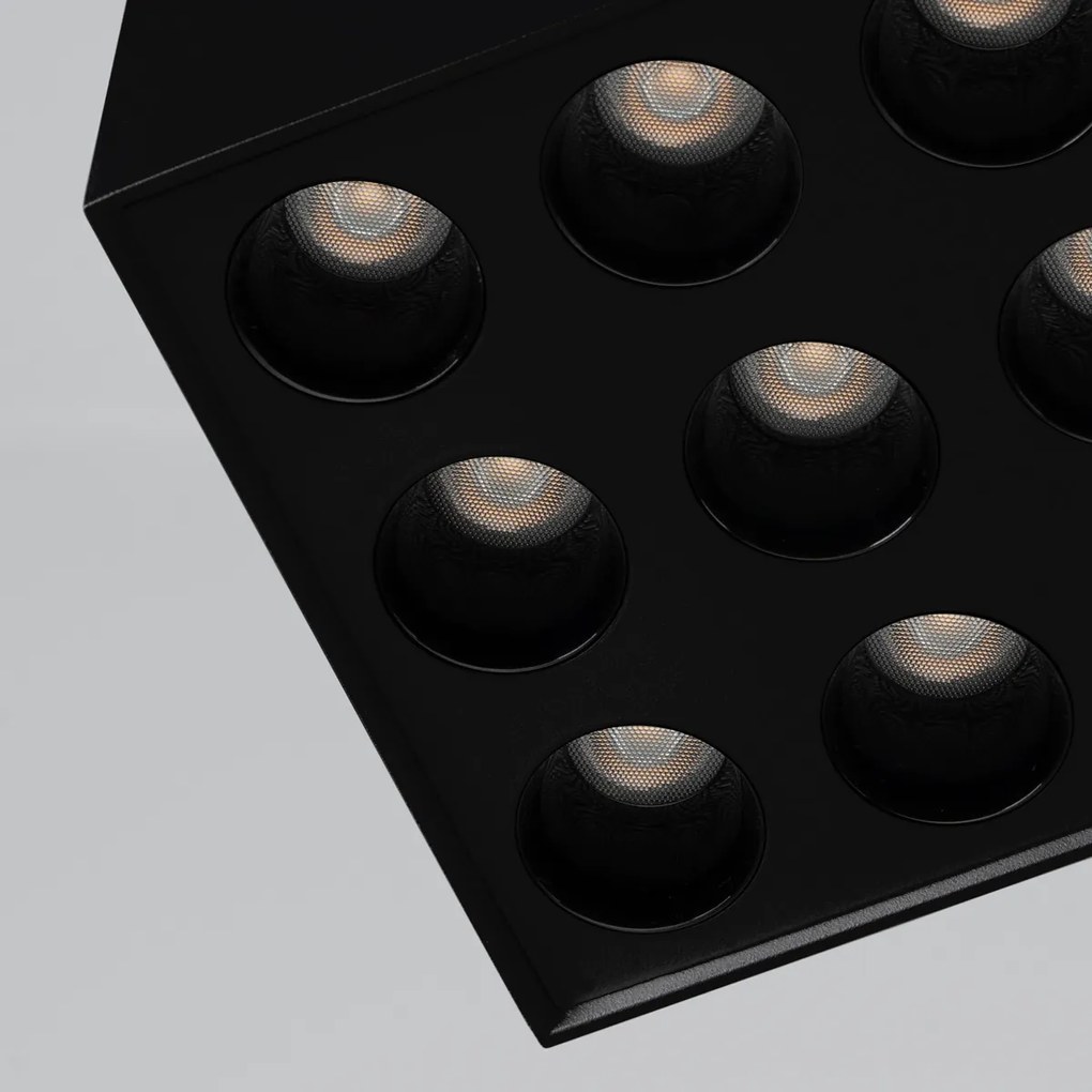 Stropné LED svietidlo Ozzy, 1x LED 16w, 4000k, b