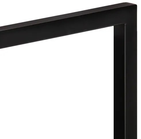 vidaXL Nástenné police 2 ks 80x25x35 cm akáciový masív a oceľ-