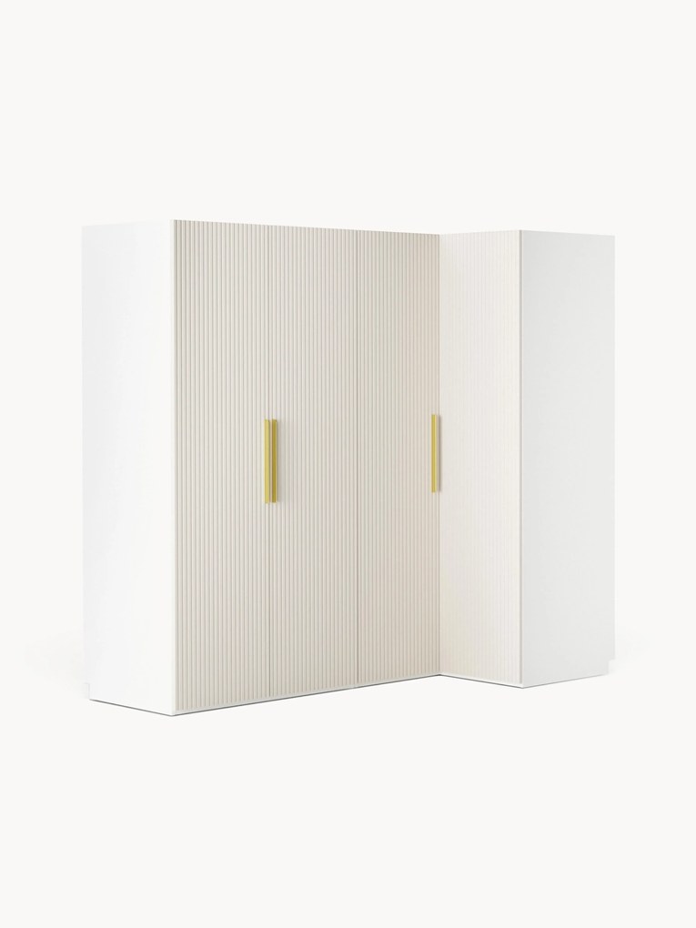 Modulárna rohová šatníková skriňa Simone, Š 215 cm, rôzne veľkosti