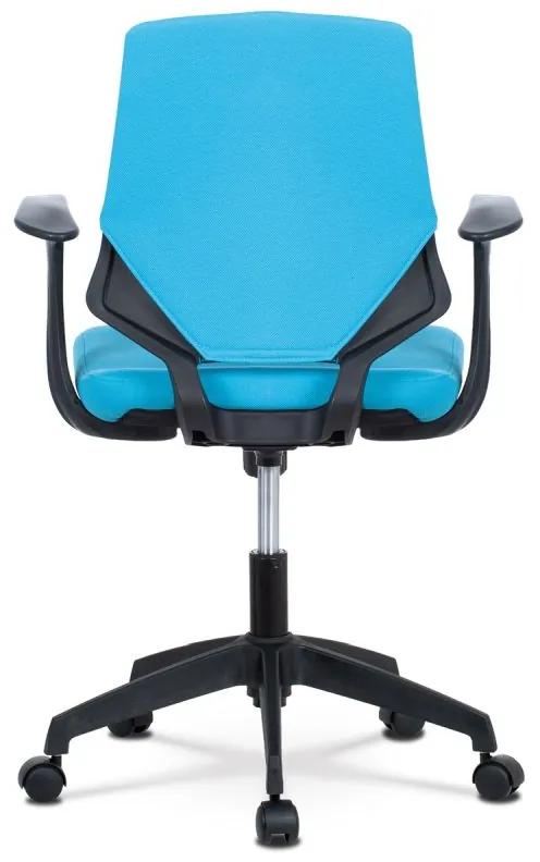 Zaujímavá kancelárska stolička modrej farby - posledný kus
