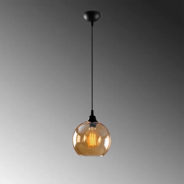 Luster na lanku GOLD 1xE27/40W/230V