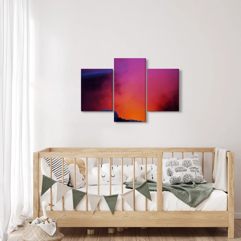 Obraz - sopka (90x60 cm)