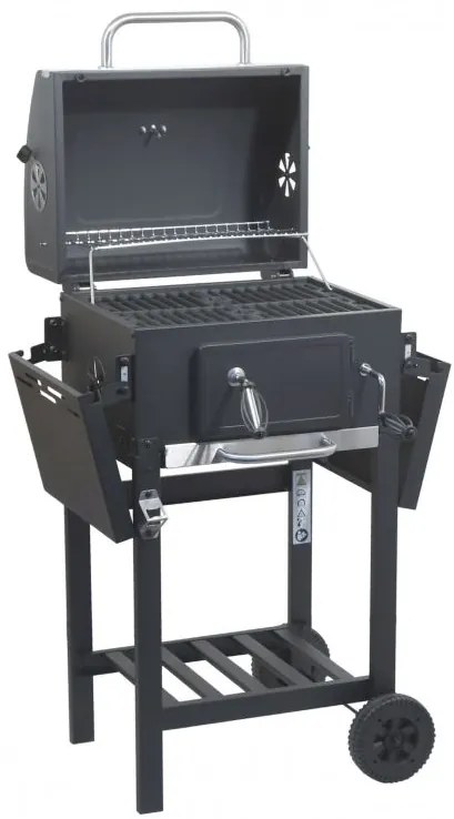 Cattara gril na drevené uhlie ROYAL PARTNER, 97 x 98 x 35 cm