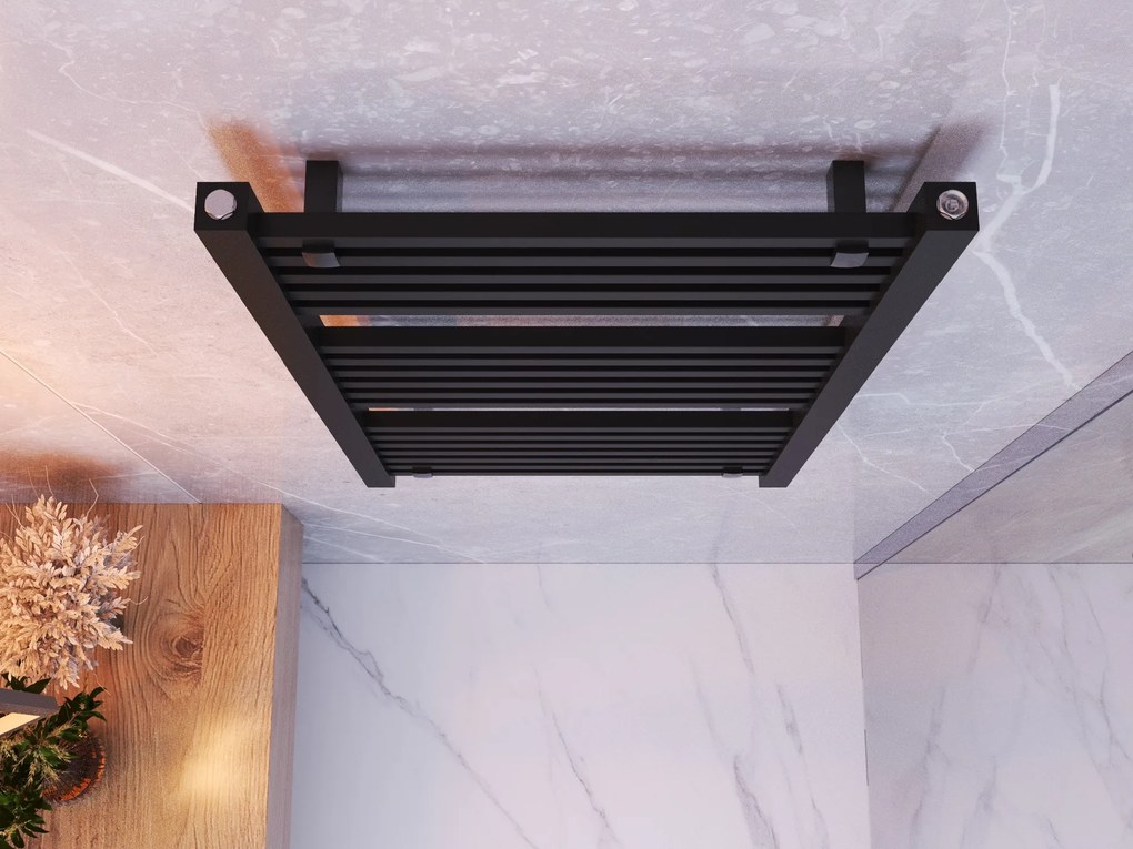 Gamma Erga Proper, vykurovacie teleso 1000x600 mm, 656W, čierna, ERG-LAV-PROP-10060-BK