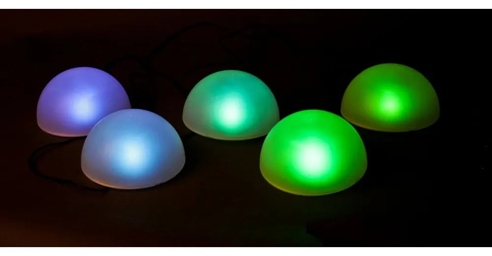 Solárne vonkajšie svietidlá v súprave 5 ks ø 15 cm – Garden Pleasure