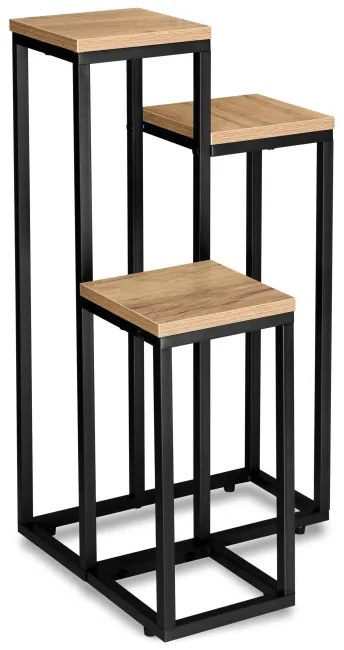 Stojan na kvety MUNIR CRAFT čierny