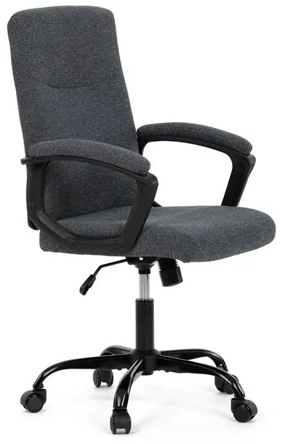 Autronic BONTEC Kancelárske kreslo, hojdací mechanizmus, čierna látka, KA-Y391 BK2 Farba: Čierna