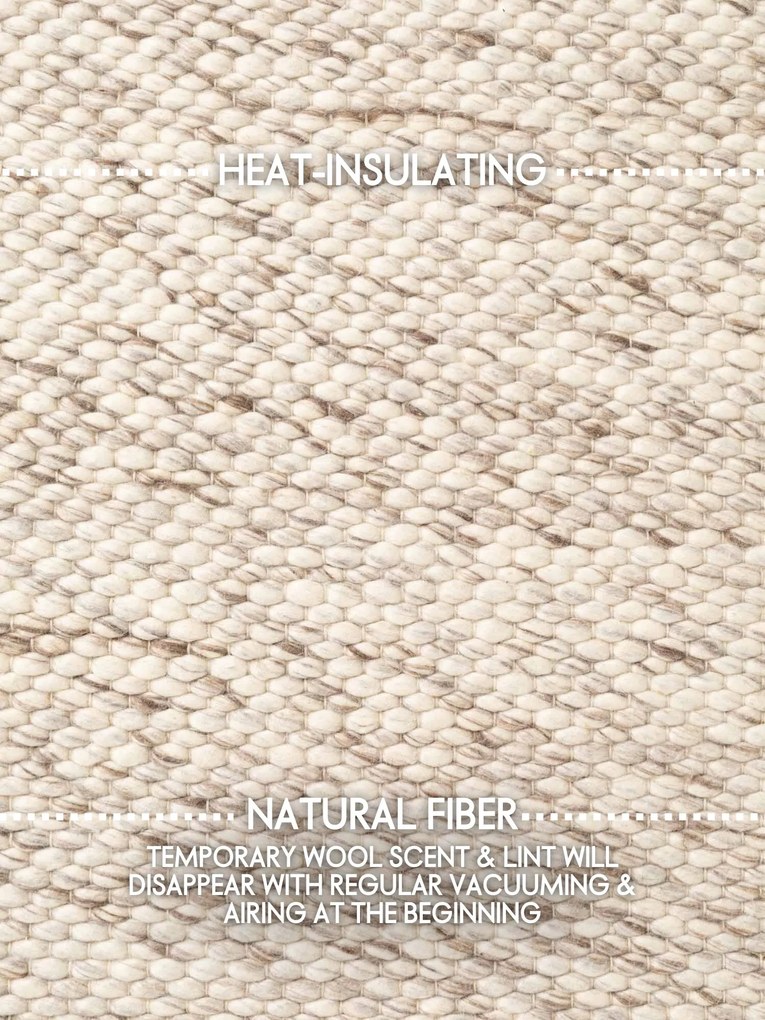 ELLE Decoration, Kusový koberec Lyon Beans 106316 Natural Cream Brown z kolekce Elle, 160x230, hnedá, obývacia izba
