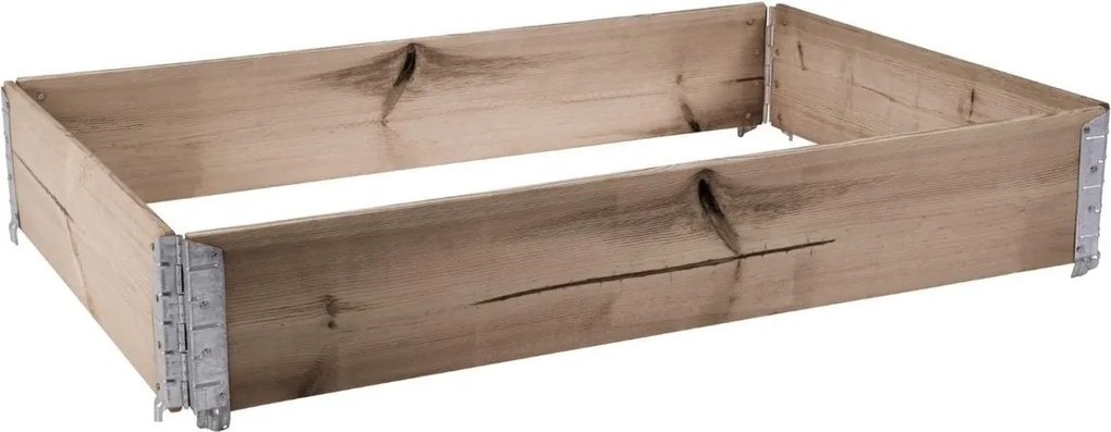 Paletový nadstavec ECO, drevo, 19 × 80 × 120 cm