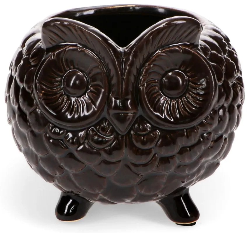 Keramický obal na kvetináč ø 11 cm Owl – Rex London