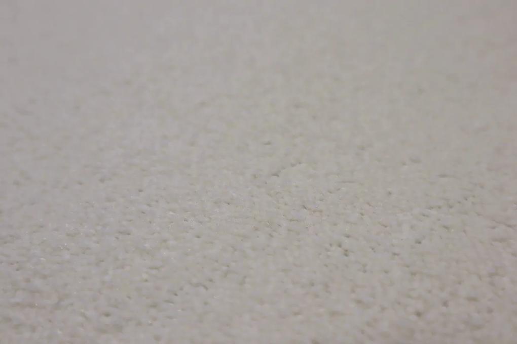 Lano - koberce a trávy Kusový koberec Nano Smart 890 biely - 300x400 cm