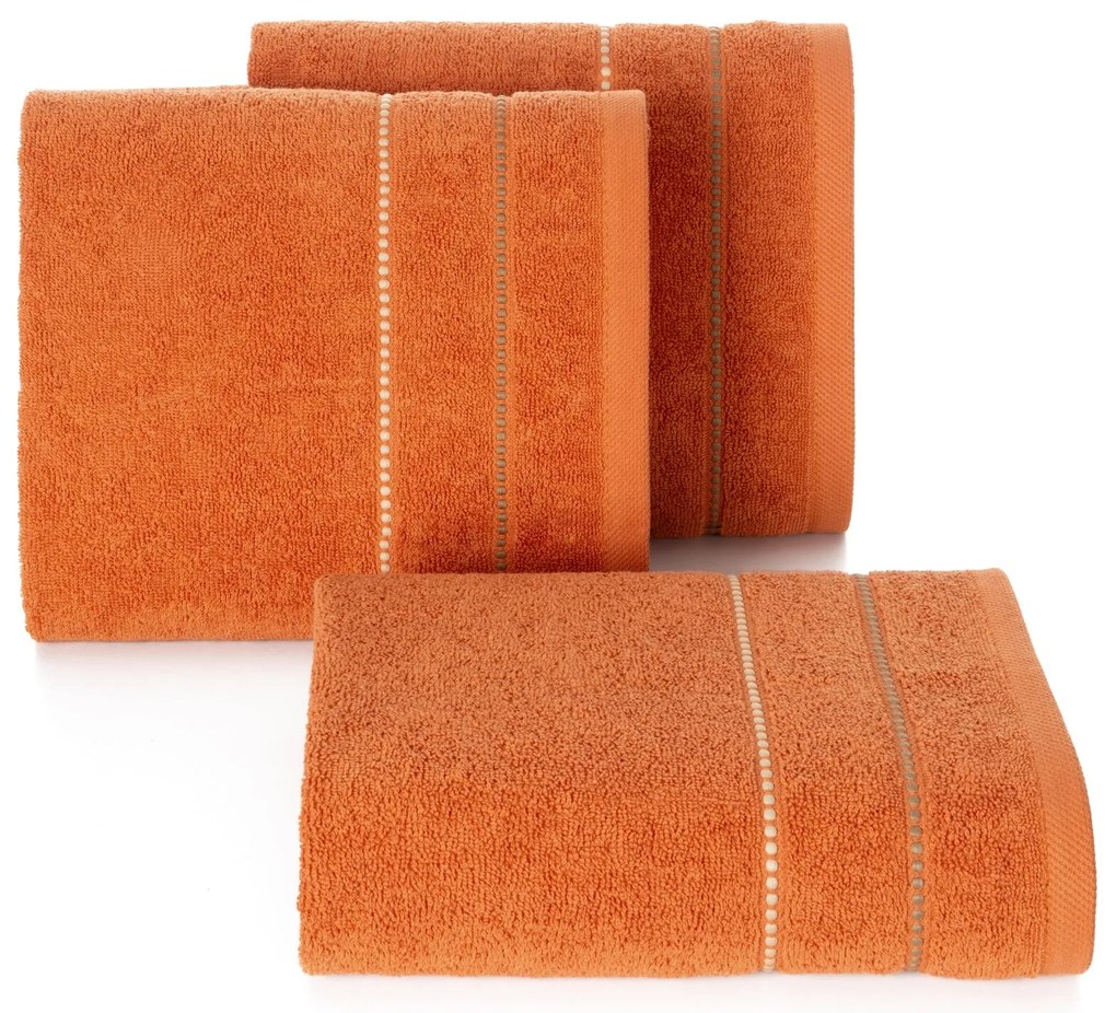 FROTÉ UTERÁK SUZI 50X90 CM ORANŽOVÁ