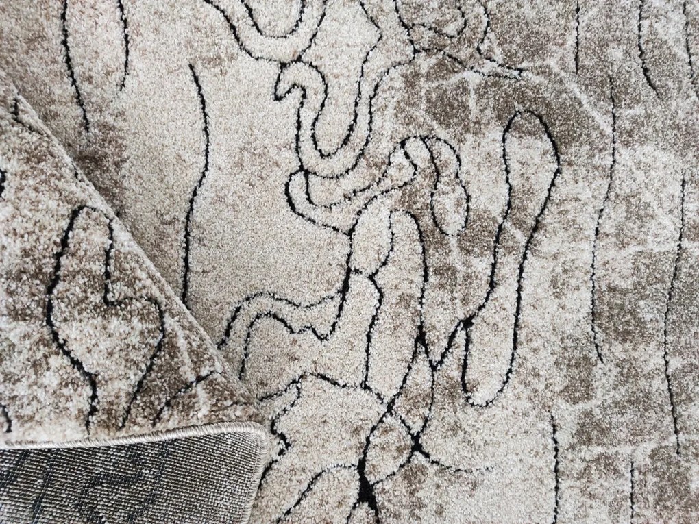 BE Koberec Miami 126 BEIGE – béžový obdĺžnikový Rozmer: 160x220 cm