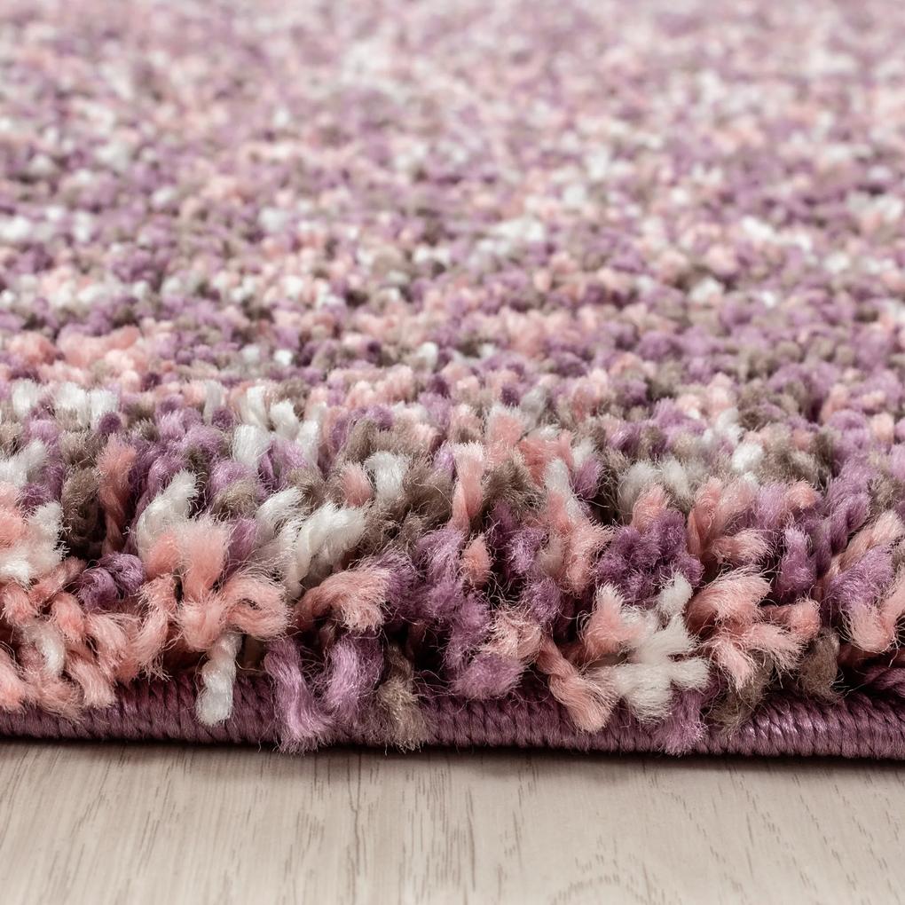 Ayyildiz Kusový koberec ENJOY 4500, Ružová Rozmer koberca: 200 cm KRUH