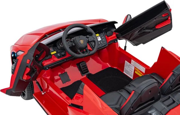 Elektrické autíčko Lamborghini Revuelto XL červené