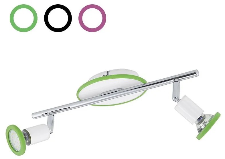 Eglo Eglo 94172 - LED bodové svietidlo MODINO 2xGU10/3W/230V EG94172