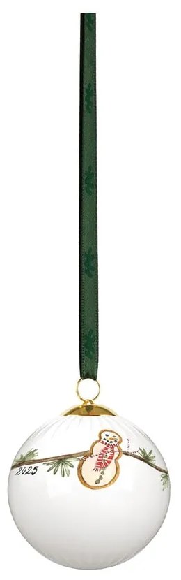 Porcelánová vianočná ozdoba ø 6 cm Hammershøi Christmas Bauble 2025 – Kähler Design