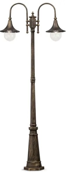 Ideal Lux - Vonkajšia lampa CIMA 2xE27/52W/230V 216 cm IP43 patina