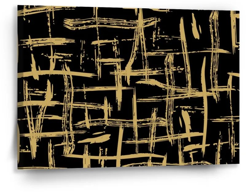 Sablio Obraz Zlaté Maľovanie - 90x60 cm