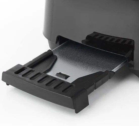 Nedis KABT150EBK - Hriankovač s dvoma otvormi 700W/230V čierna