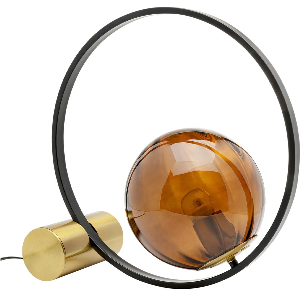 Balance Circle stolová lampa zlatá