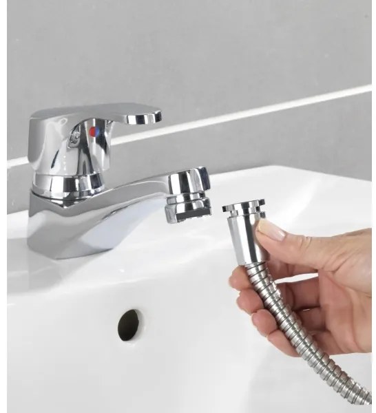 WENKO 22866100 - Sprcha UNIVERSAL 170x6,5 cm lesklý chróm/strieborná/sivá