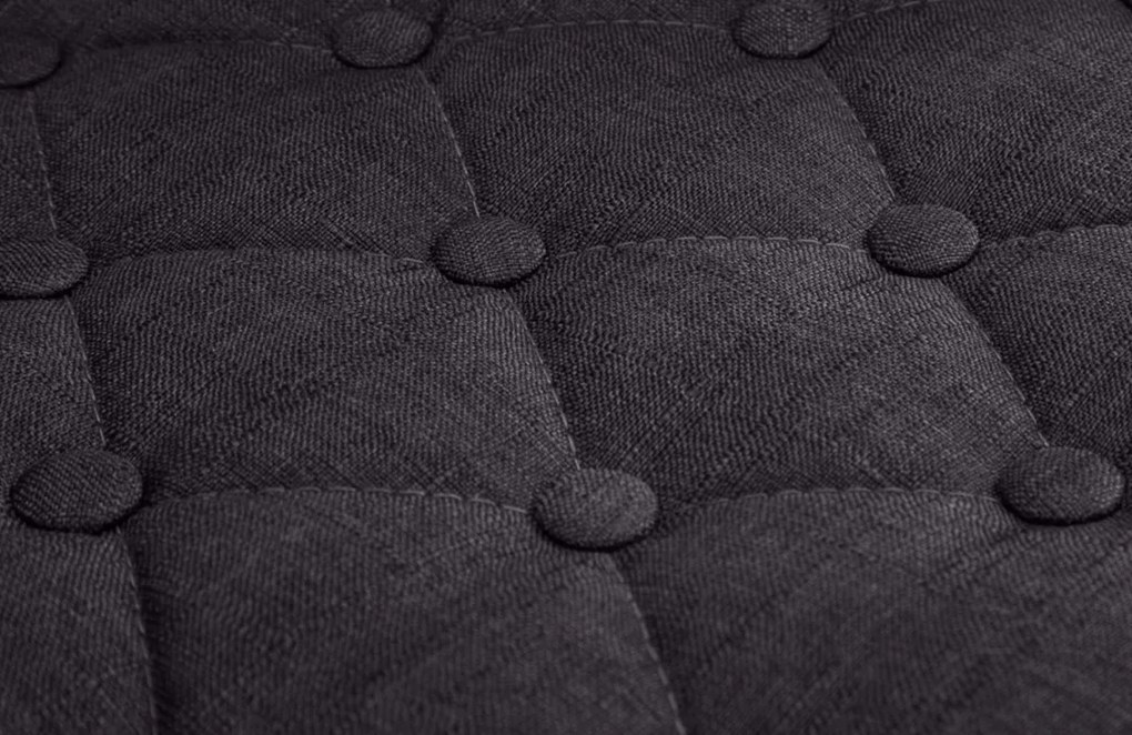 Kreslo Dublin - látka - Čierna