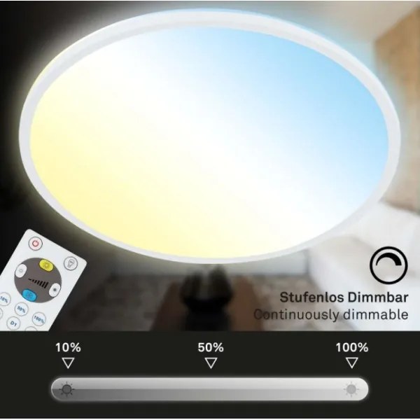 Briloner 7079-016 - LED Stmievateľné svietidlo SLIM LED/18W/230V 2700-6500K + DO