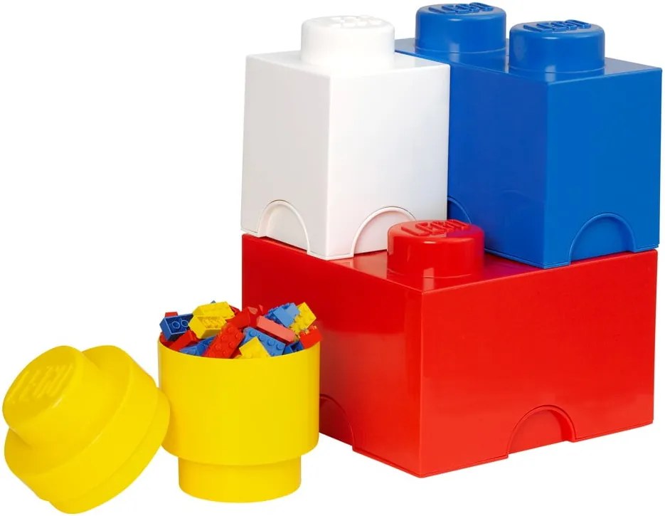 Sada 4 úložných boxov LEGO® Multi-Pack