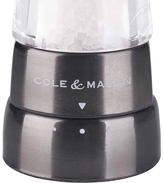 Cole&Mason - Sada mlynčekov na soľ a korenie DERWENT 2 ks 19 cm antracit