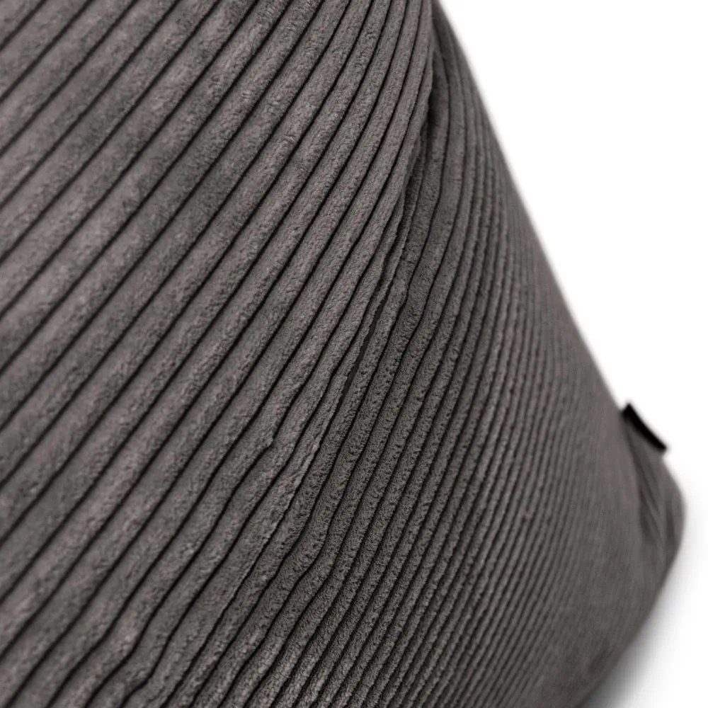 Krémový menčestrový sedací vak Razzmatazz – SLOWDOWN