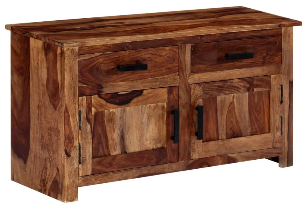 vidaXL komoda 100x30x50 cm masívne sheeshamové drevo