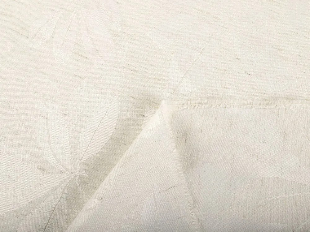 Biante Teflónový obdĺžnikový obrus TF-065 Listy na režnom 100x140 cm