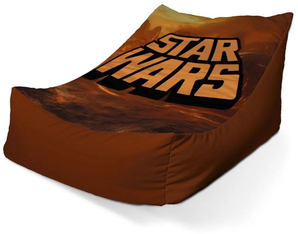 Sablio Sedací vak Lounge Star Wars Lávová planéta - 120 x 100 x 80 cm