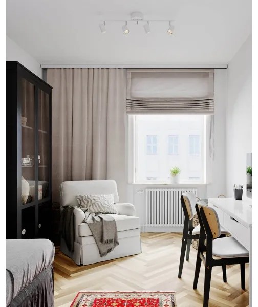 ByRydens 4200720-5002 - Bodové svietidlo CORRECT 4xGU10/7W/230V biela